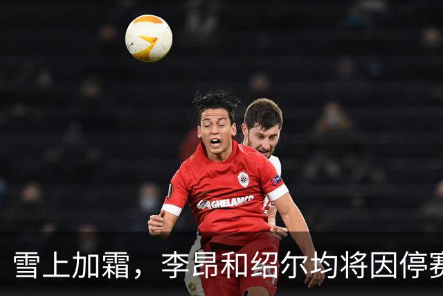 雪上加霜，李昂和绍尔均将因停赛无缘出战与铁人的6分之战